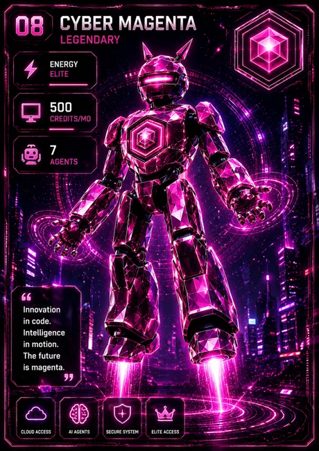Cyber Magenta — Legendary
